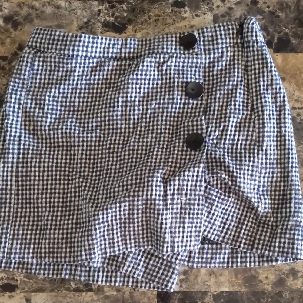 Zara kids plaid skort